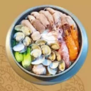 肉蛤海鮮鍋